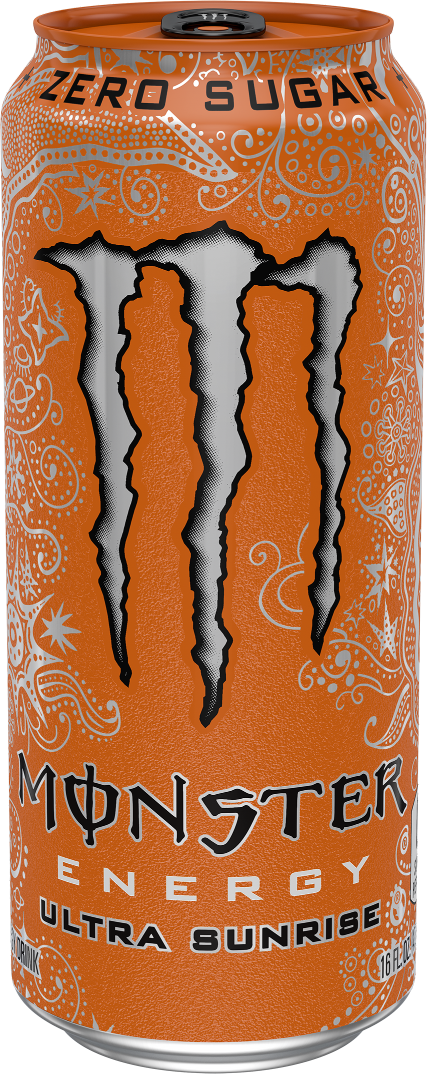 A can of monster ultra sunrise zero, which is my favorite energy drink lol